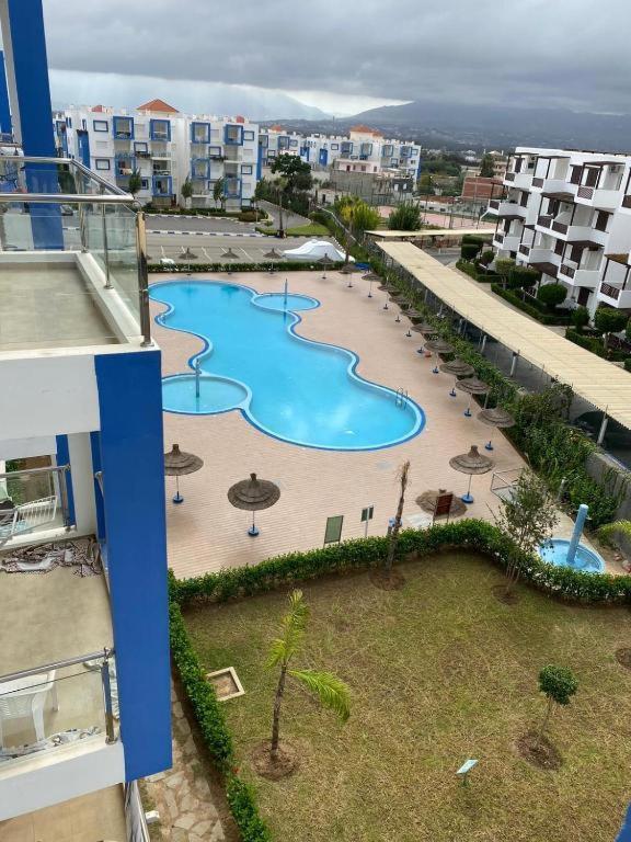 Superbe Appartement Au Centre De Cabo Negro En Residence Avec Piscines Et Tobogan Exterior foto