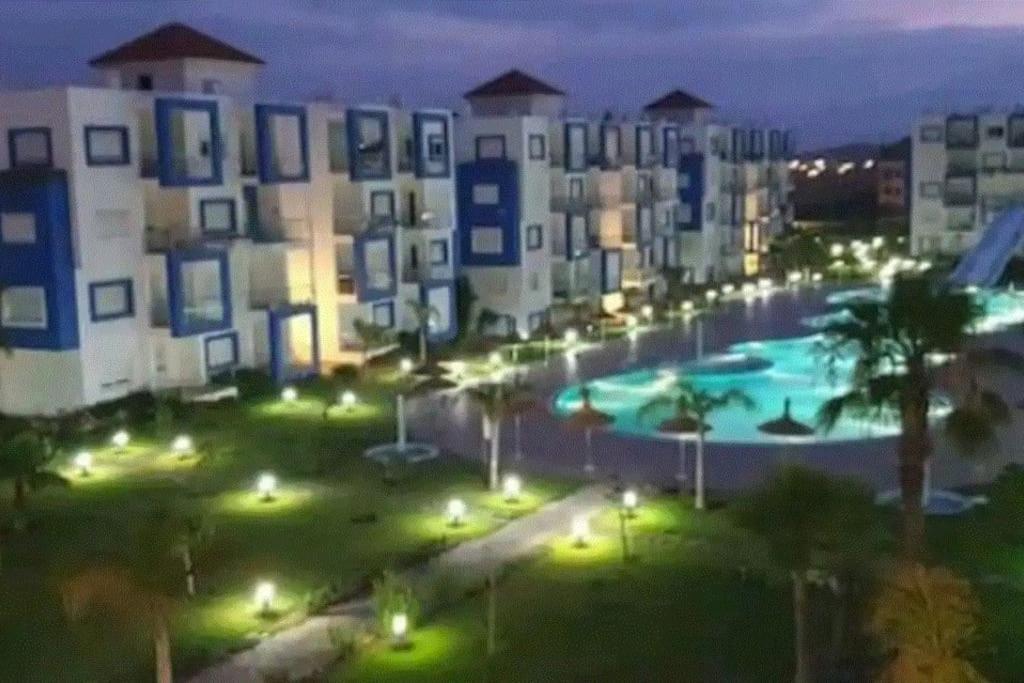 Superbe Appartement Au Centre De Cabo Negro En Residence Avec Piscines Et Tobogan Exterior foto